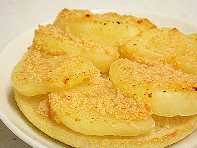 明太ポテト♡オープンサンド