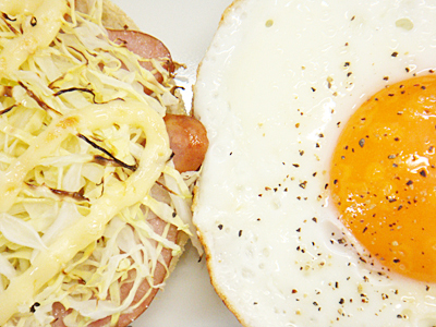 オープンサンド