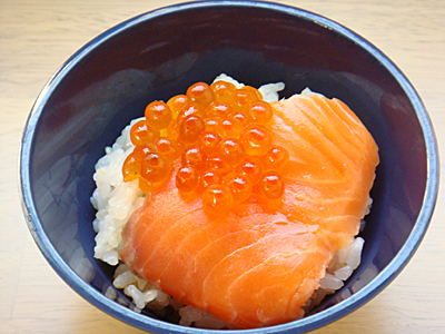 鮭親子丼