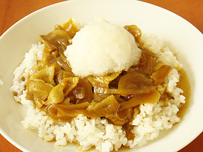 大根おろしカレー