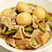 里芋と豚肉の煮物