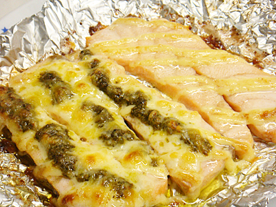 サーモンバジル