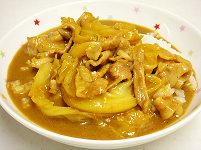 鍋の残りでカレー