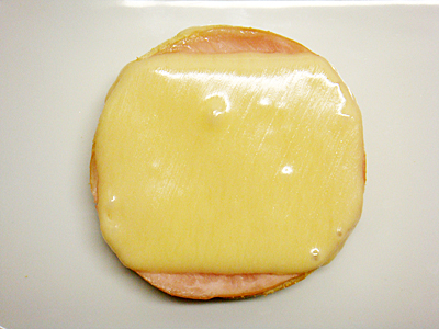 オープンサンド ～ハム＆ゴーダ～