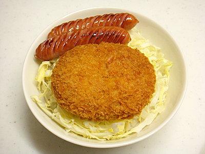 コロッケ丼