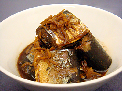 サンマの生姜煮