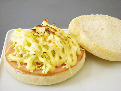 マフィンサンド ～ハム＆キャベツ～