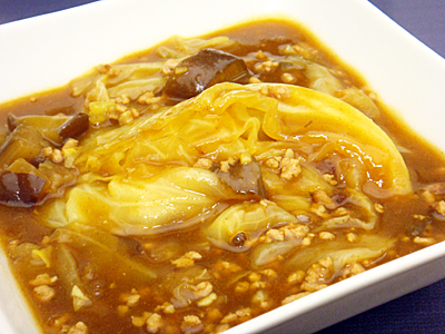 キャベツのカレー煮