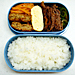 6/12 焼肉＆ハンバーグ弁当