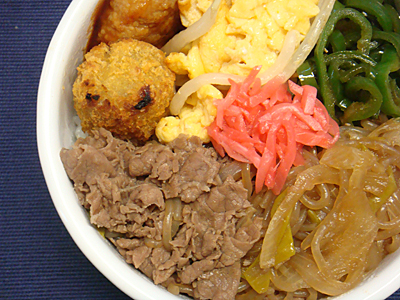 4/15 牛すき煮弁当