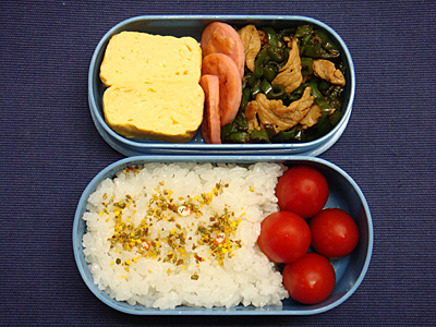 6/3 ピーマンと豚肉のくたくた炒め弁当