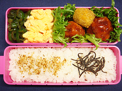 4/23 ミートボール弁当